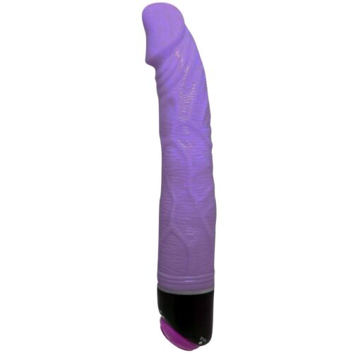 BAILE Adour Club: Realistischer 23 cm Vibrator in Lila