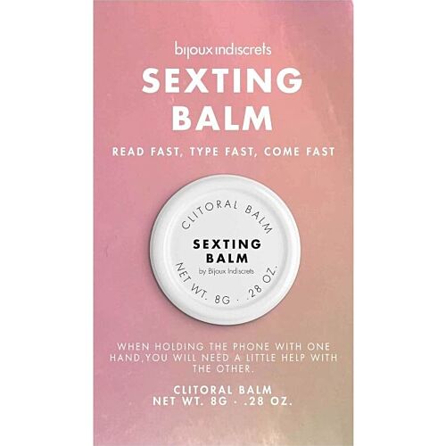 Klitorisbalsam BIJOUX Clitherapy SEXTING Balm
