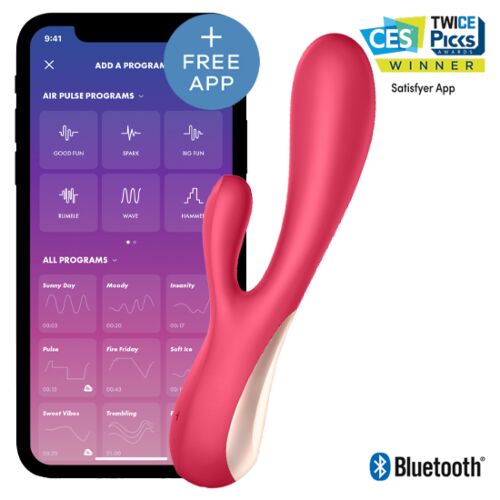 Vibrator SATISFYER MONO FLEX mit App-Anbindung und individuellen Vibrationen