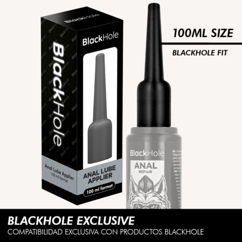Analapplikator BLACK HOLE - Gleitmittel Applikator L