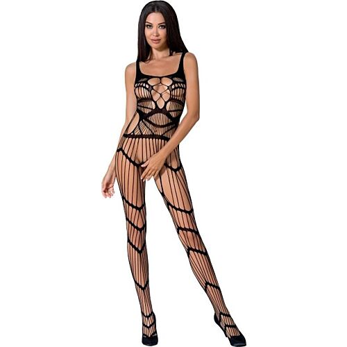 Bodystocking PASSION WOMAN BS058 Netz-Body mit Öffnung