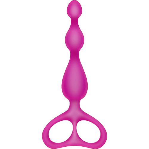 Analperlen S Pleasures Shorty – gestufte Perlen