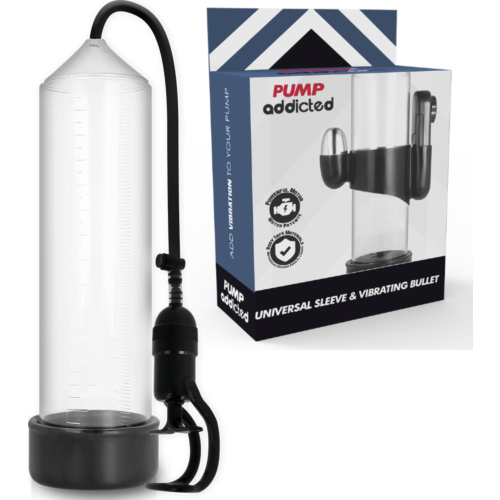 Bomba Alargadora Pump Addicted RX5 mit Vibrator