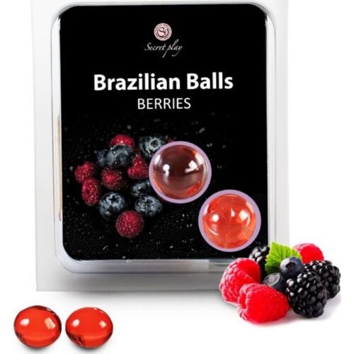 Bolas Brazilian Balls SECRETPLAY mit Waldfruchtgeschmack