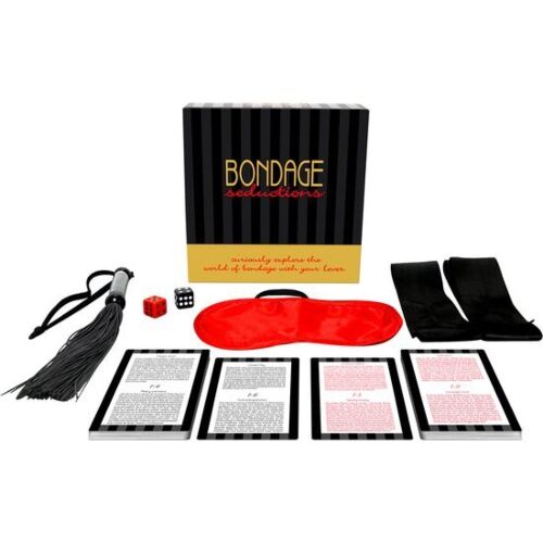 Bondage Spielzeug Kheper Games Bondage Seductions Set mit 36 Ideen