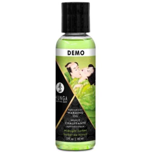 Shunga Öl Massage Effekt Wärmesorbet Mitternacht 60 ml