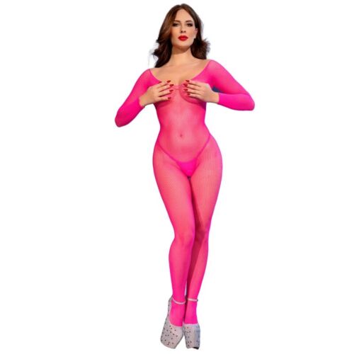 Bodystocking Chilirose CR 4894 mit langem Arm