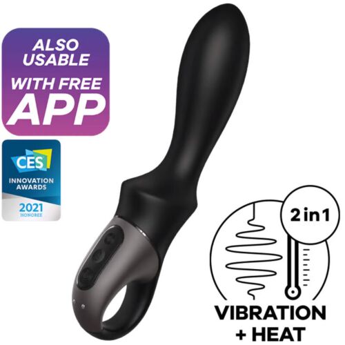 Vibrador Anal Satisfyer Heat Climax mit Heizfunktion
