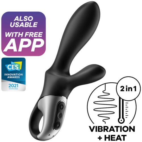 Vibrador Anal SATISFYER Heat Climax+ mit Wärmefunktion