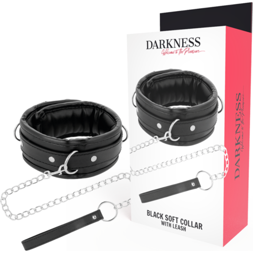 Bondage Collar DARKNESS - Acolchado y Ajustable