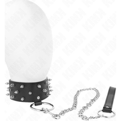 KINK Halsband mit Leine Modell 5 - Verstellbar und elegant