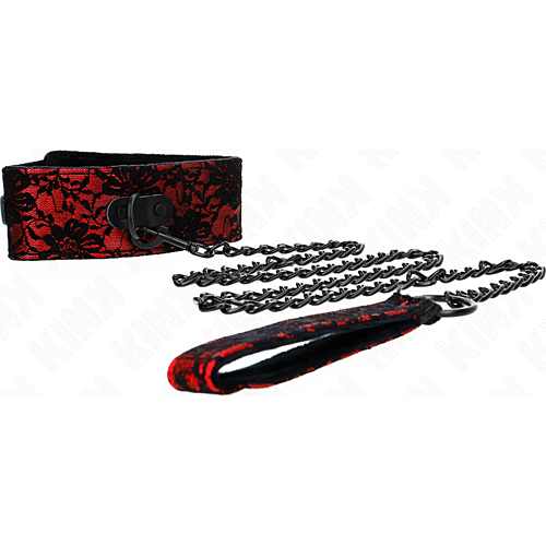 KOLLAR KINK COLLAR & GAG mit Lederriemen 105 cm