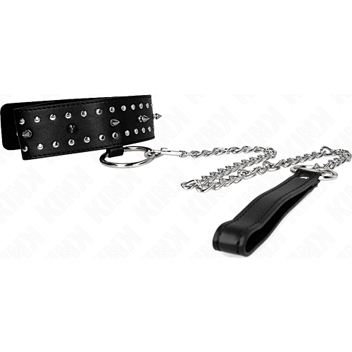 Halsband mit Leine KINK Modell 1 - Verstellbar und elegant