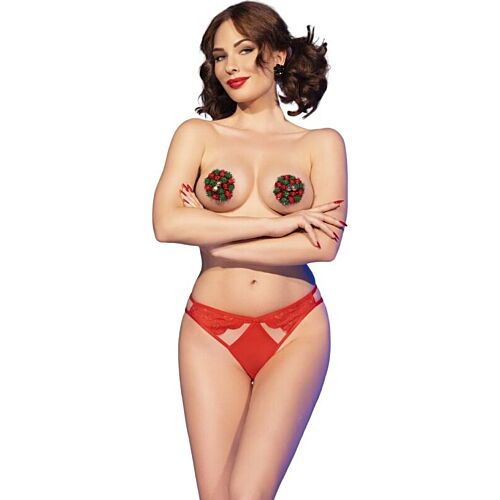 Lingerie Set CHILIROSE CR 4839 mit Cubre Nippel und Panties