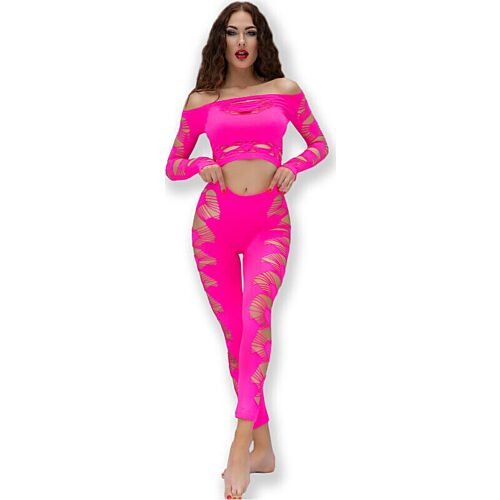 Top und Leggings CHILIROSE CR 4632 nahtlos und bequem