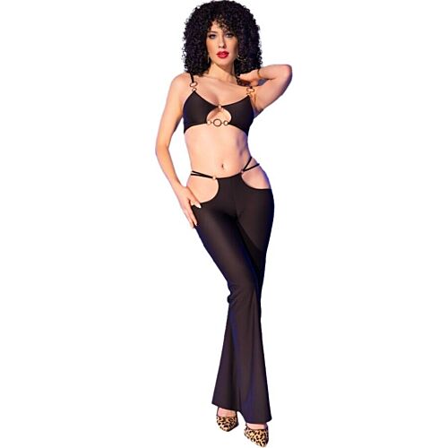 Lingerie Set CHILIROSE CR 4851 mit goldenen Details