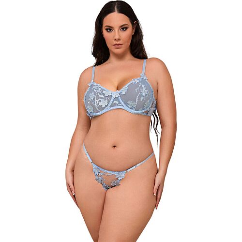 Lingerie Set SUBBLIME 957636 mit Blumenspitze