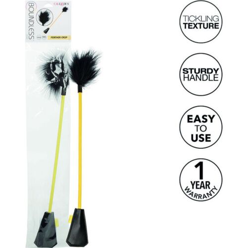 Plumas CALEXOTICS Boundless Feather Crop für BDSM-Spiel