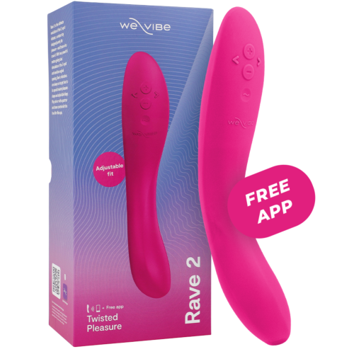 Vibrador Punkt G WE-VIBE RAVE 2 mit dualer Stimulation