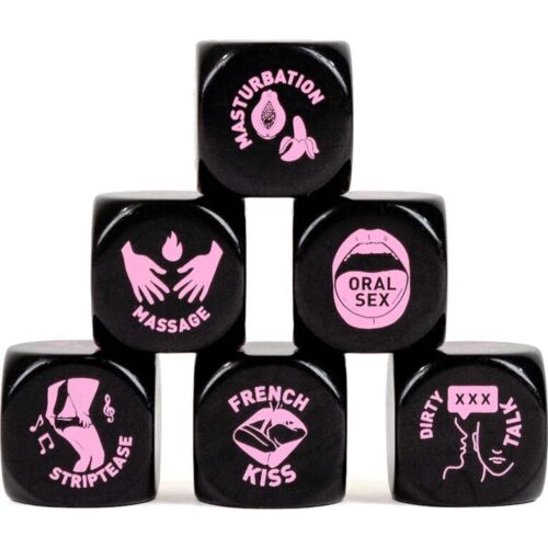 Würfel Spielzeug SECRET PLAY 20 mm für Paare