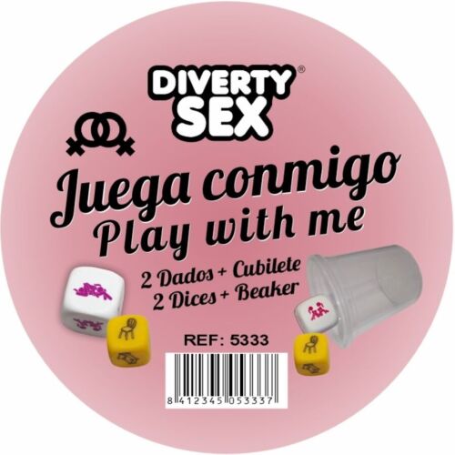 Würfelspiel Diablo Picante - Posturen und Orte für Paare