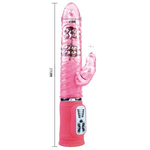 Vibrator BAILE Cute Passion Bunny Rampante mit 10 Funktionen