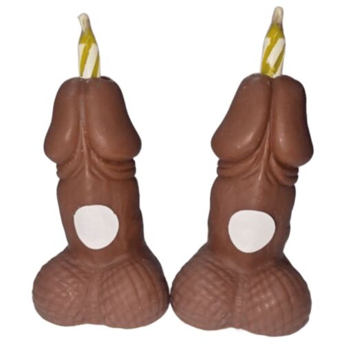 Dekorative Penis Kerzen Set von Diablo Picante für jede Feier