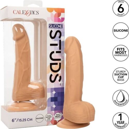 Penisrealistik CALEXOTICS Silicone Studs 15.24 cm flexibel