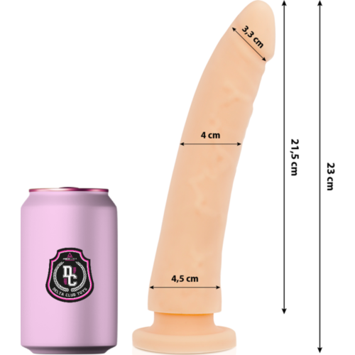 Dildo DELTACLUB 23 cm aus medizinischem Silikon