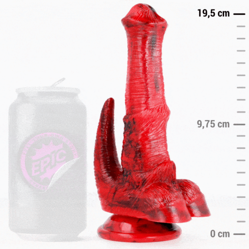 Dildo EPIC Vulcanus Dragón de la Noche für tiefen Genuss