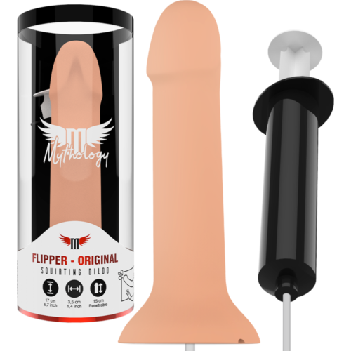 Dildo MYTHOLOGY Flipper mit Ejakulationsfunktion