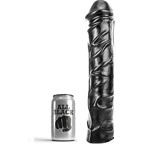 Dildo Fisting Schwarz Weich 32cm