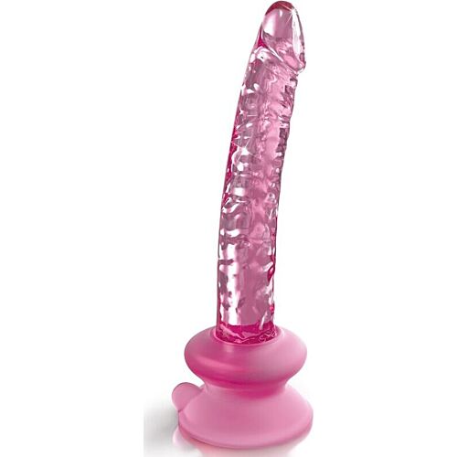 Dildo Glas ICICLES N. 86 mit Saugnapf für intensiven Genuss
