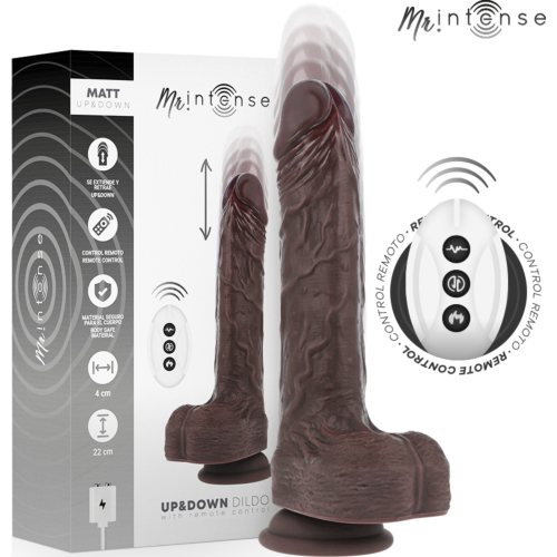 Vibrador MR INTENSE MATT mit Up and Down Motion