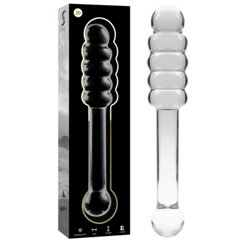 Dildo NEBULA SERIES BY IBIZA Modell 20 aus Borosilikatglas