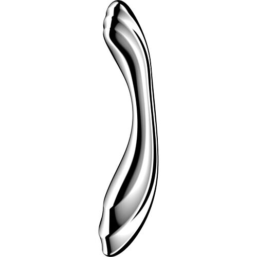 Dildo Satisfyer Pure Gravity 2 aus Edelstahl mit Wellenstruktur