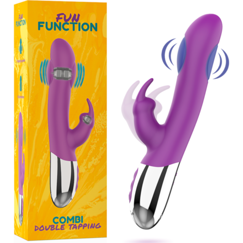 Vibrador Rabbit FUN FUNCTION COMBI DOUBLE TAPPING mit doppelter Stimulation