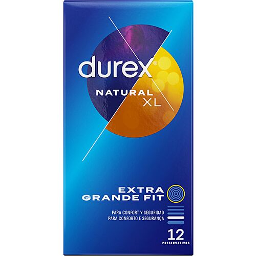 Kondome DUREX Natural XL - Extragroßes Komfortgefühl