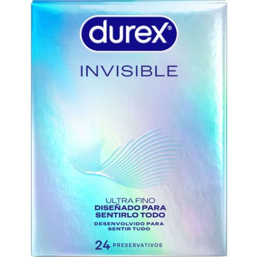 DUREX Invisible Ultra Fin Kondome - 24 Stück für maximale Empfindungen