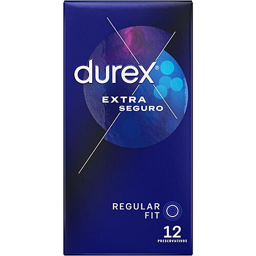 Kondome DUREX Extra Sicher – 12 Einheiten für mehr Vertrauen