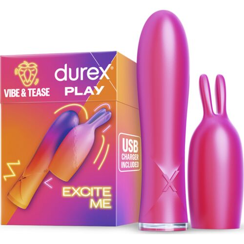 Vibrator DUREX Vibe & Tease mit stimulierender Spitze