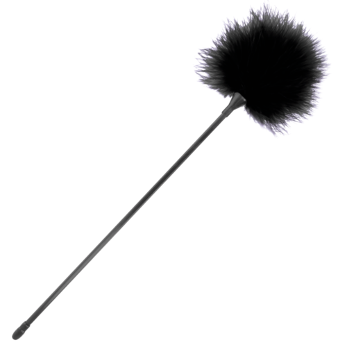 Stimulator DARKNESS SENSATIONS BLACK 42 CM mit einzigartigen Federn
