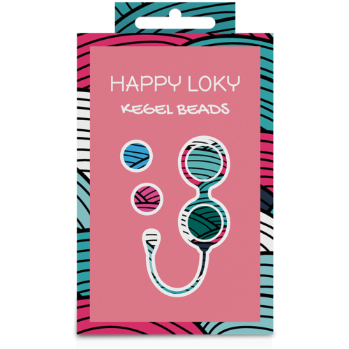 Kegel Beads HAPPY LOKY - Beckenbodentraining mit 4 Gewichten
