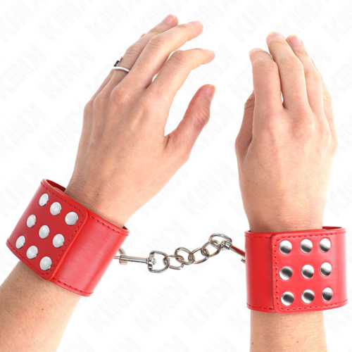 Handfesseln KINK mit Druckverschluss verstellbar 19-24 cm x 5,5 cm