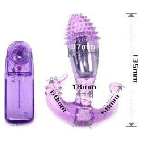Vibrator BAILE Ripple mit dreifacher Stimulation
