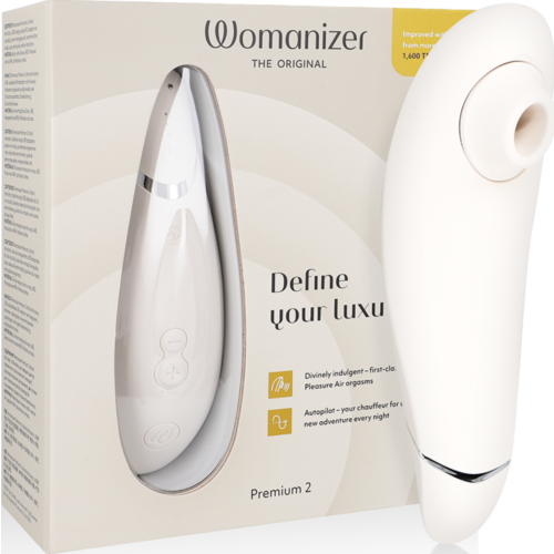 Vibrador WOMANIZER Premium 2 | Kontaktlose Klitorisstimulation erleben