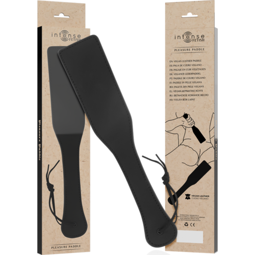 BDSM Paddel INTENSE FETISH aus veganem Leder