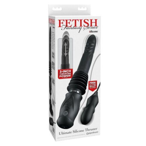 Vibrator FETISH FANTASY SERIES Ultimate Silicone Thruster mit Stoßfunktion