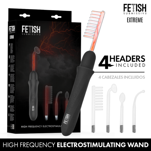 Vibrator Fetish Submissive Hochfrequenz Elektrostimulation