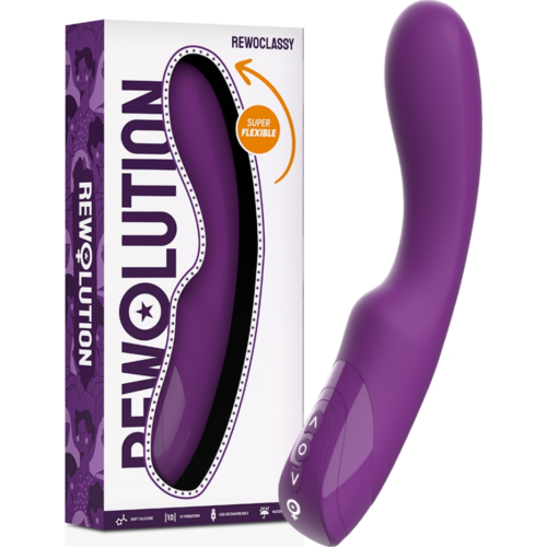 Vibrador G-Punkt REWOLUTION REWOCLASSY mit FlexiREWO Technology